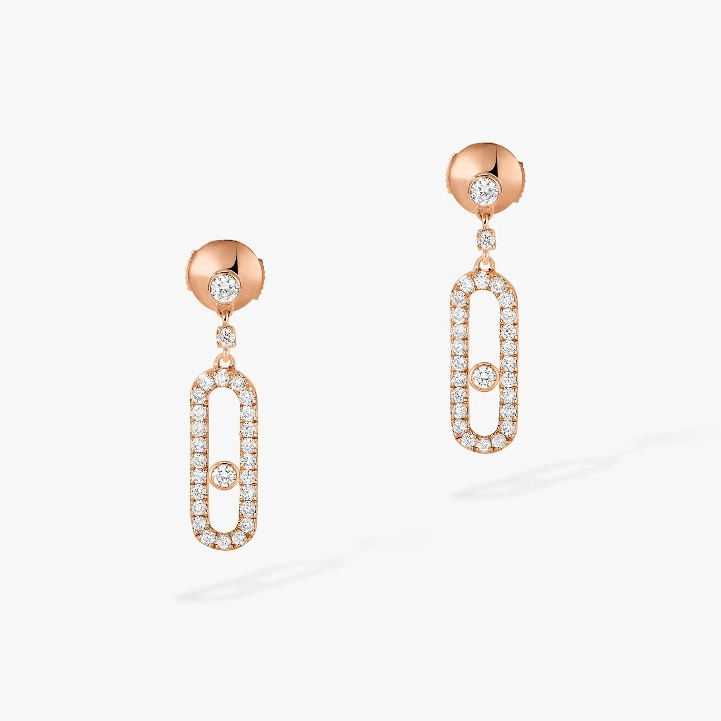 [Polaidi Jewelry]DORMEUSES MOVE UNO DIAMOND OHRRINGE