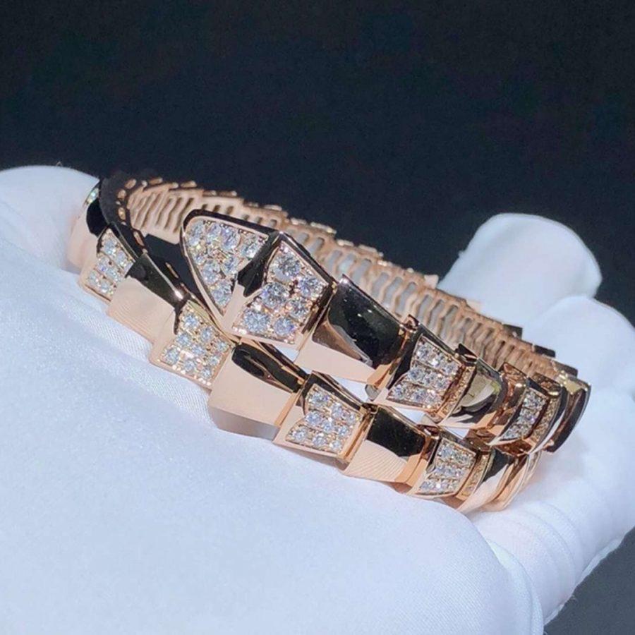 [Polaidi Jewelry]SERPENTI BRACELET 8MM GOLD DIAMOND
