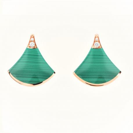 [Polaidi Jewelry]DIVAS DREAM EARRINGS PINK GOLD