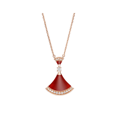 [Polaidi Jewelry]DREAM NECKLACE CARNELIAN DIAMOND