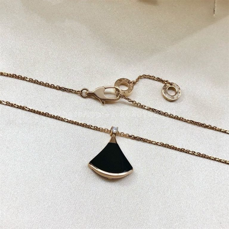 [Polaidi Jewelry]DREAM NECKLACE ONYX 1 DIAMOND