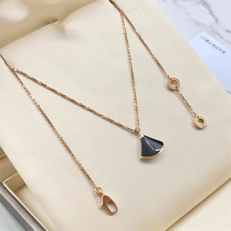 [Polaidi Jewelry]DREAM NECKLACE ONYX 1 DIAMOND