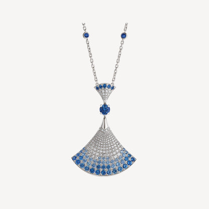 [Polaidi Jewelry]DREAM NECKLACE AGATE SILVER DIAMOND