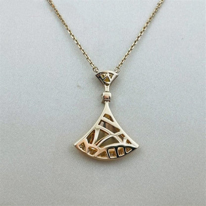 [Polaidi Jewelry]DREAM NECKLACE PINK GOLD DIAMOND