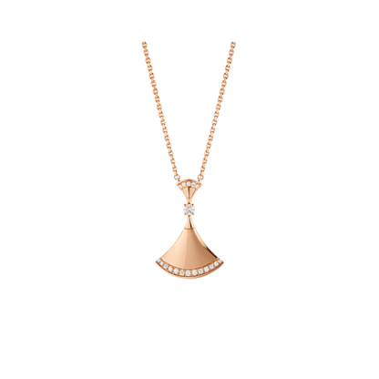 [Polaidi Jewelry]DREAM NECKLACE PINK GOLD DIAMOND