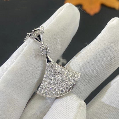 [Polaidi Jewelry]DREAM NECKLACE SILVER FULL DIAMOND