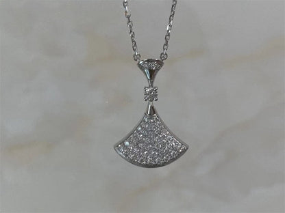 [Polaidi Jewelry]DREAM NECKLACE SILVER FULL DIAMOND