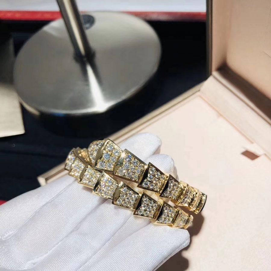 [Polaidi Jewelry]SERPENTI BRACELET 8MM GOLD DIAMOND