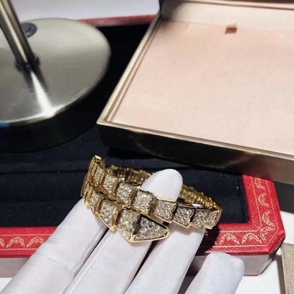 [Polaidi Jewelry]SERPENTI BRACELET 8MM GOLD DIAMOND