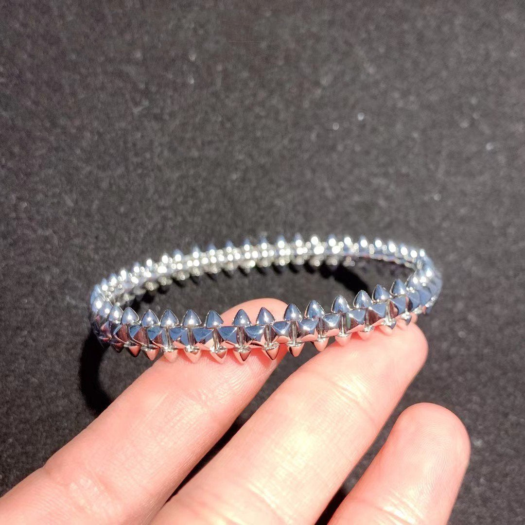 [：Polaidi Jewelry]CLASH SILVER BRACELET