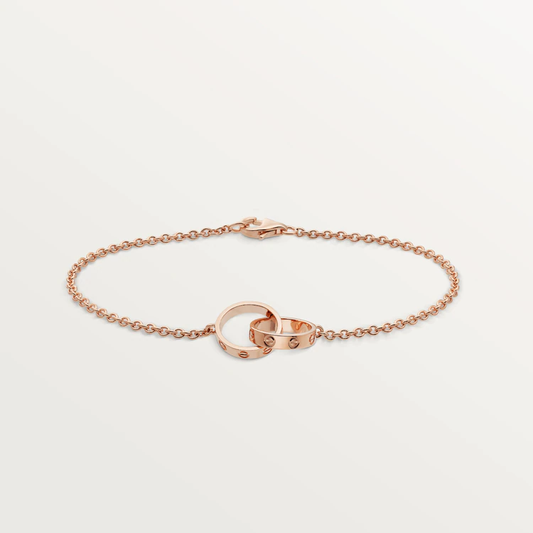 [：Polaidi Jewelry]LOVE BRACELET DOUBLE RING
