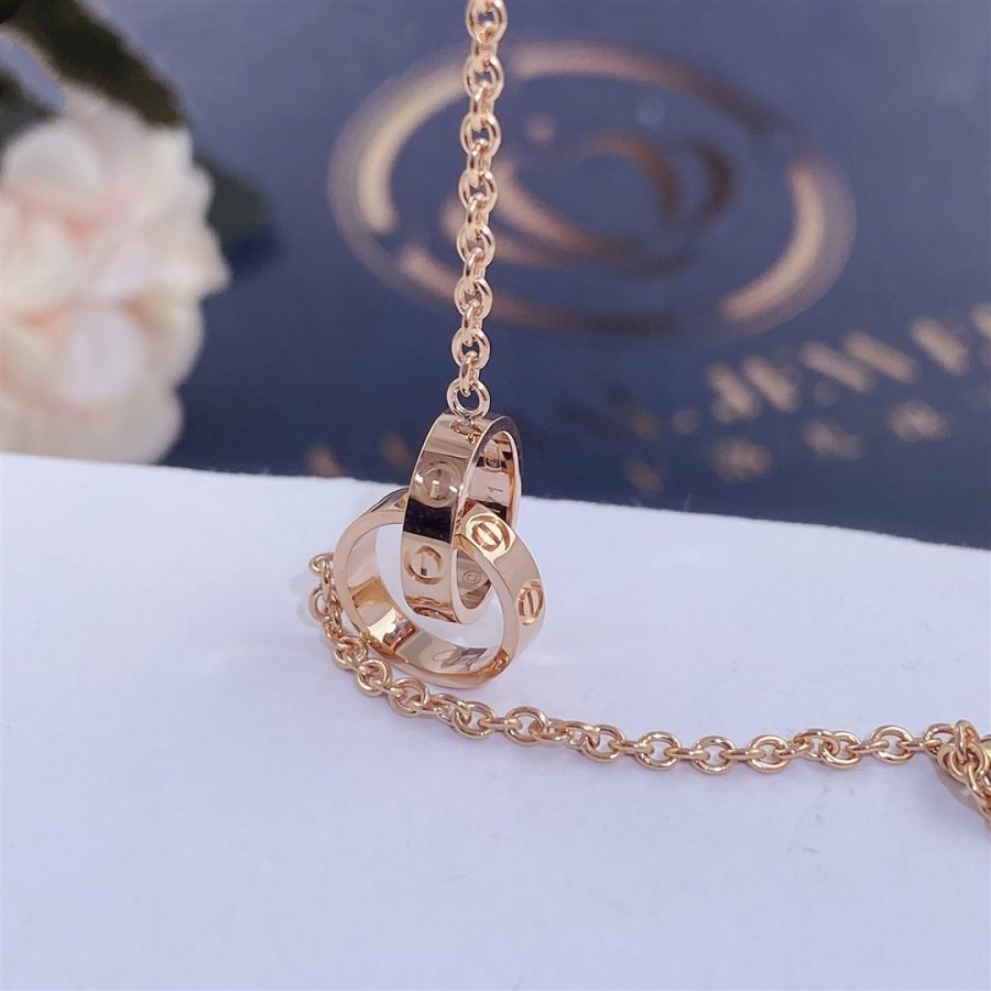 [：Polaidi Jewelry]LOVE BRACELET DOUBLE RING