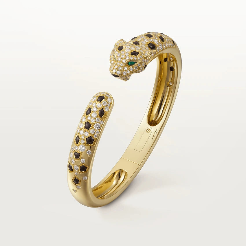 [Polaidi Jewelry]PANTHERE BIG BRACELET DIAMONDS