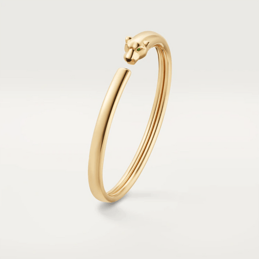 [：Polaidi Jewelry]PANTHERE GOLD OPEN BRACELET