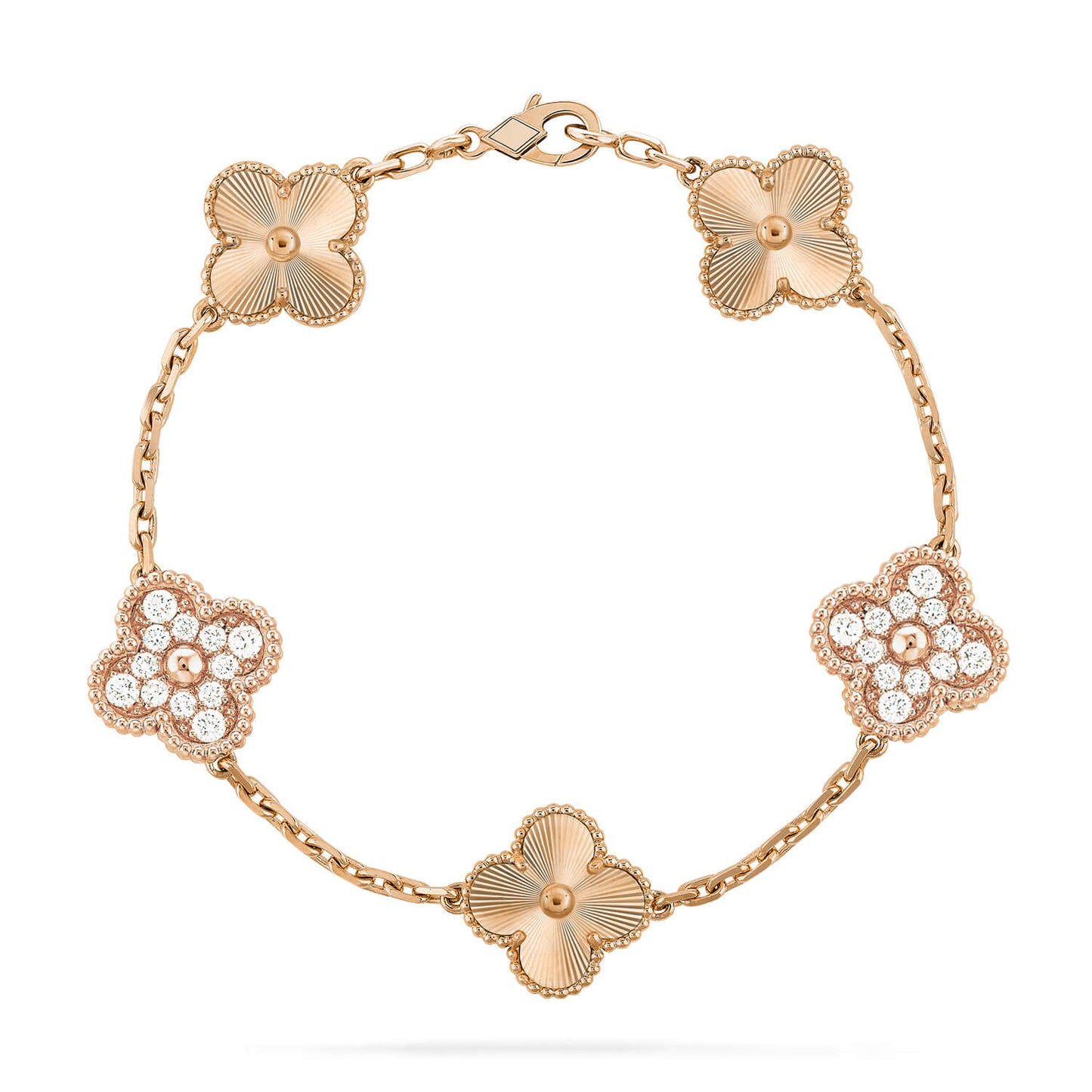 [Polaidi Jewelry] CLOVER 5 MOTIF LASER BRACELET COLLECTION