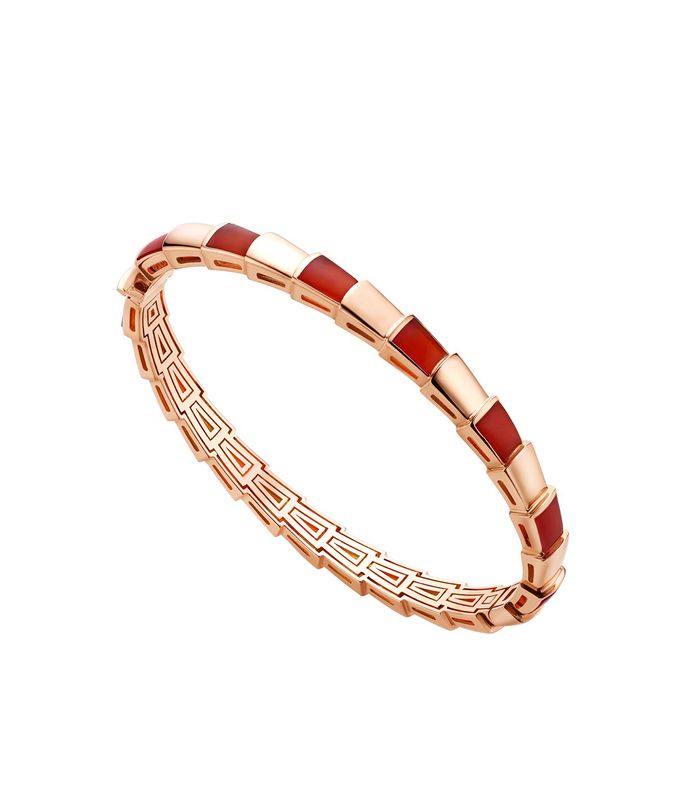 [Polaidi Jewelry]SERPENTI BRACELET PINK GOLD RUBELLITE