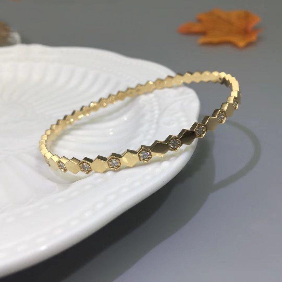[Polaidi Jewelry]BEE LOVE GOLD DIAMOND BRACELET