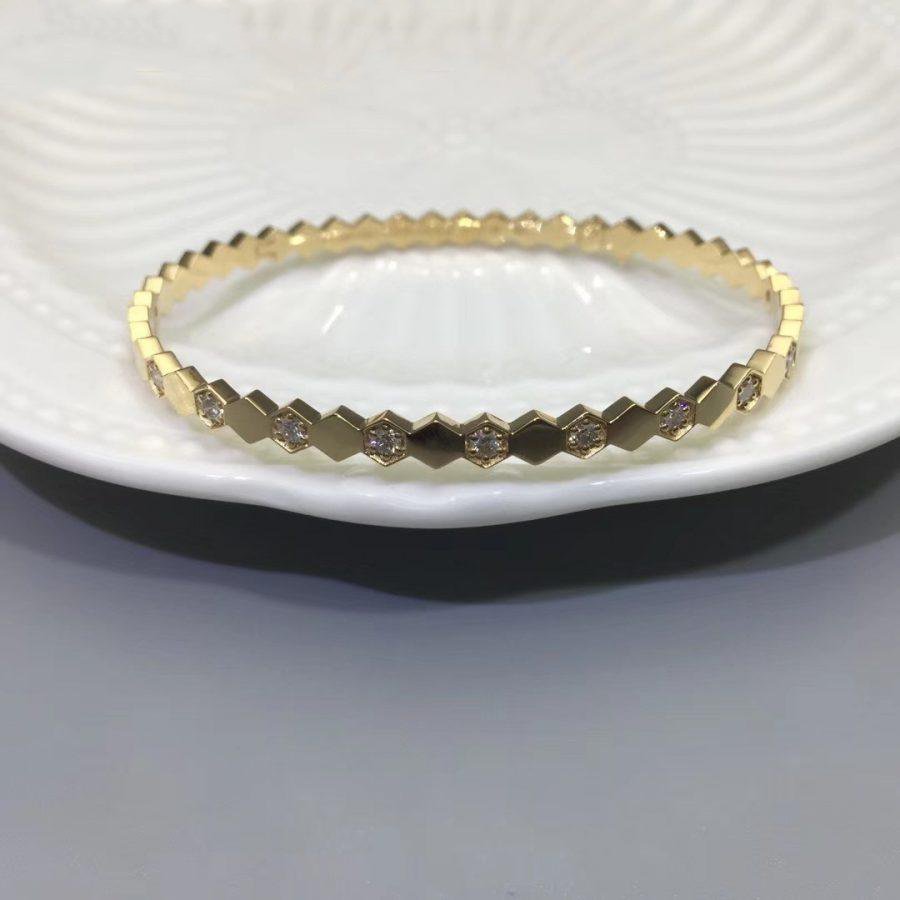 [：Polaidi Jewelry]BEE LOVE GOLD DIAMOND BRACELET