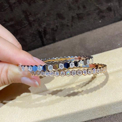 [：Polaidi Jewelry]BEE LOVE GOLD BRACELET FULL DIAMOND