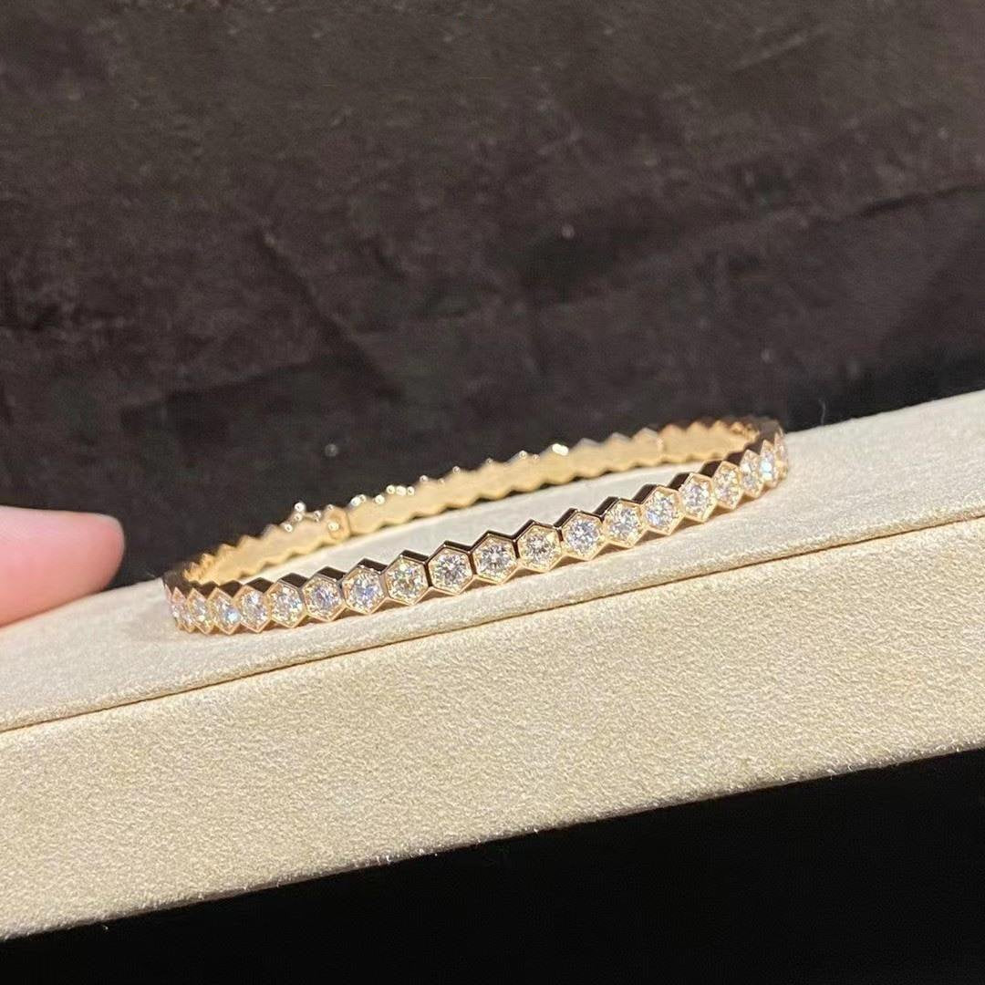[：Polaidi Jewelry]BEE LOVE GOLD BRACELET FULL DIAMOND