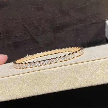 [Polaidi Jewelry]BEE LOVE GOLD BRACELET FULL DIAMOND