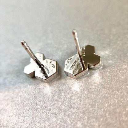 [：Polaidi Jewelry]BEE LOVE SILVER DIAMOND EARRINGS