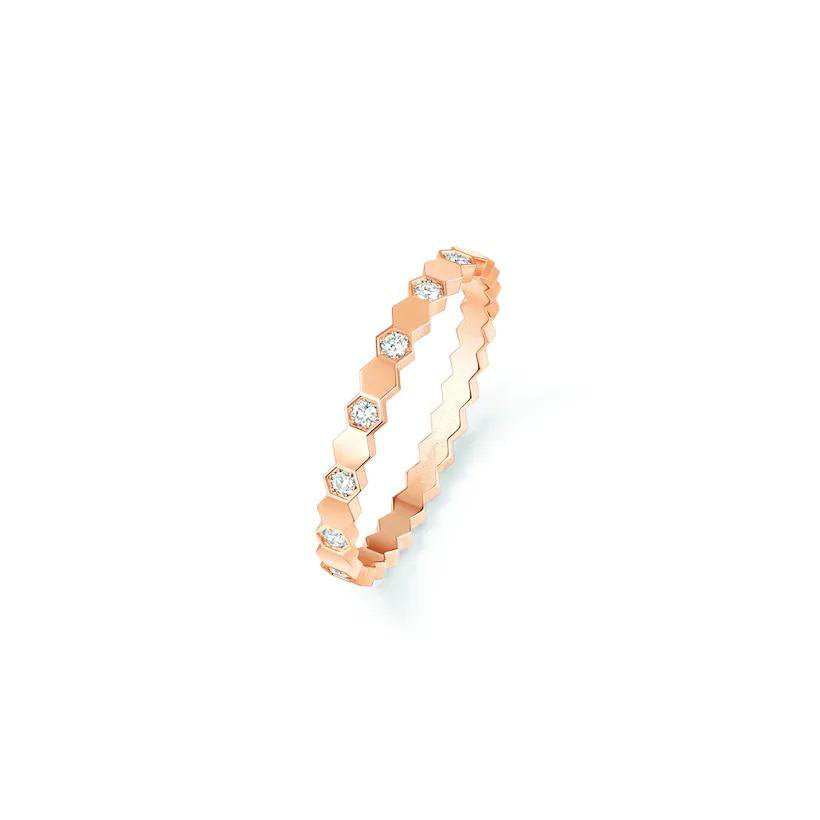 [：Polaidi Jewelry]BEE LOVE RING PINK GOLD DIAMOND