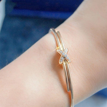 [Polaidi Jewelry]JEUX DE BRACELET PINK GOLD DIAMONDS