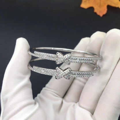 [Polaidi Jewelry]JEUX DE BRACELET DIAMONDS SILVER