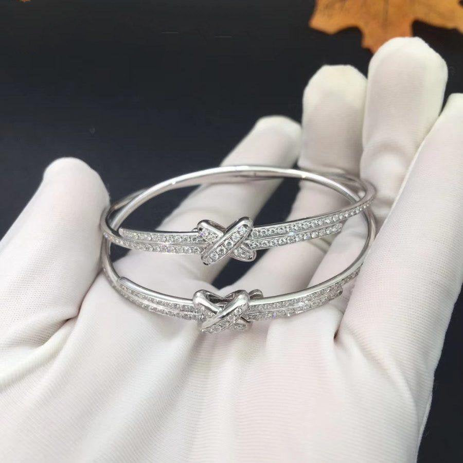 [Polaidi Jewelry]JEUX DE BRACELET DIAMONDS SILVER