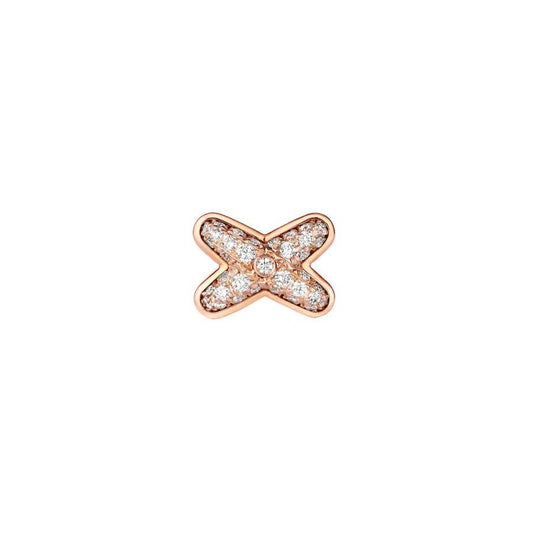 [Polaidi Jewelry]JEUX DE PINK GOLD DIAMOND EARRINGS