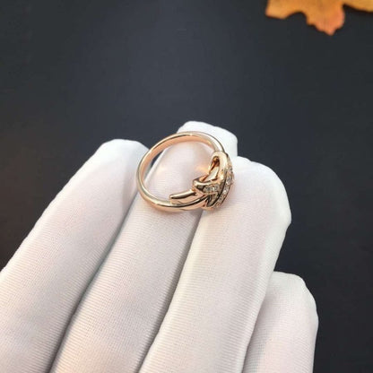 [：Polaidi Jewelry]JEUX DE PINK GOLD DIAMOND RING