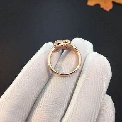 [Polaidi Jewelry]JEUX DE PINK GOLD DIAMOND RING
