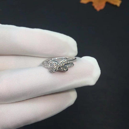 [：Polaidi Jewelry]JEUX DE SILVER DIAMOND RING