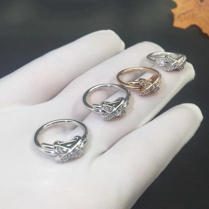 [：Polaidi Jewelry]JEUX DE SILVER DIAMOND RING