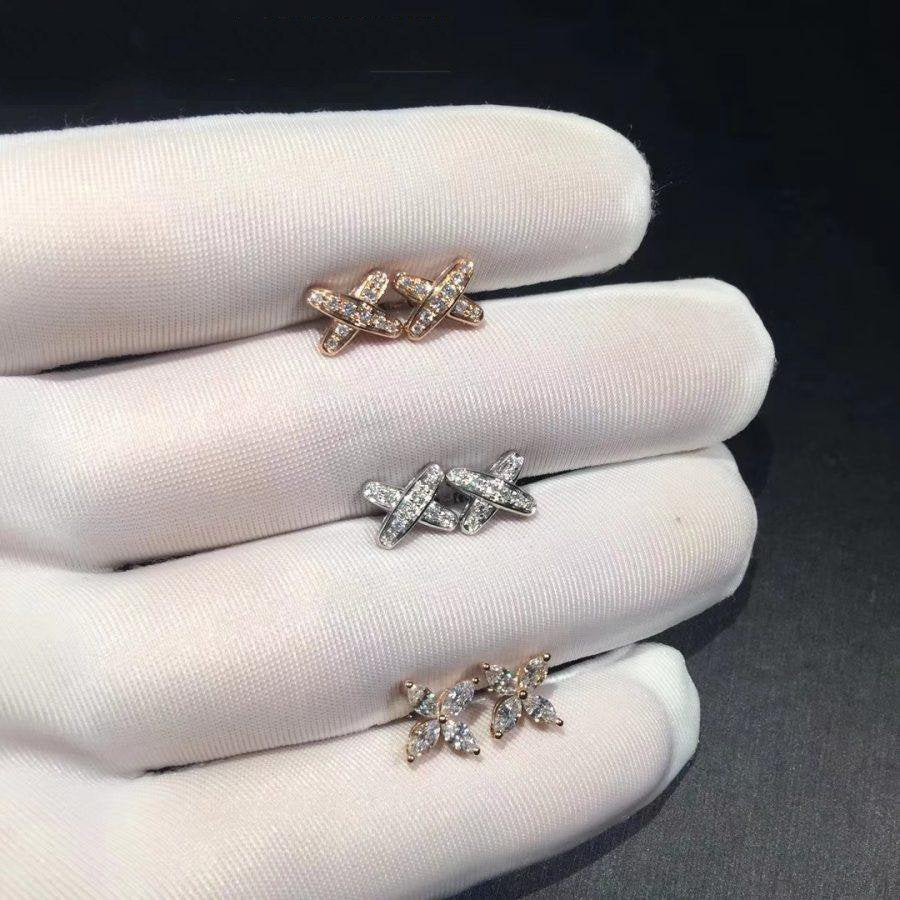[：Polaidi Jewelry]JEUX DE DIAMOND EARRINGS