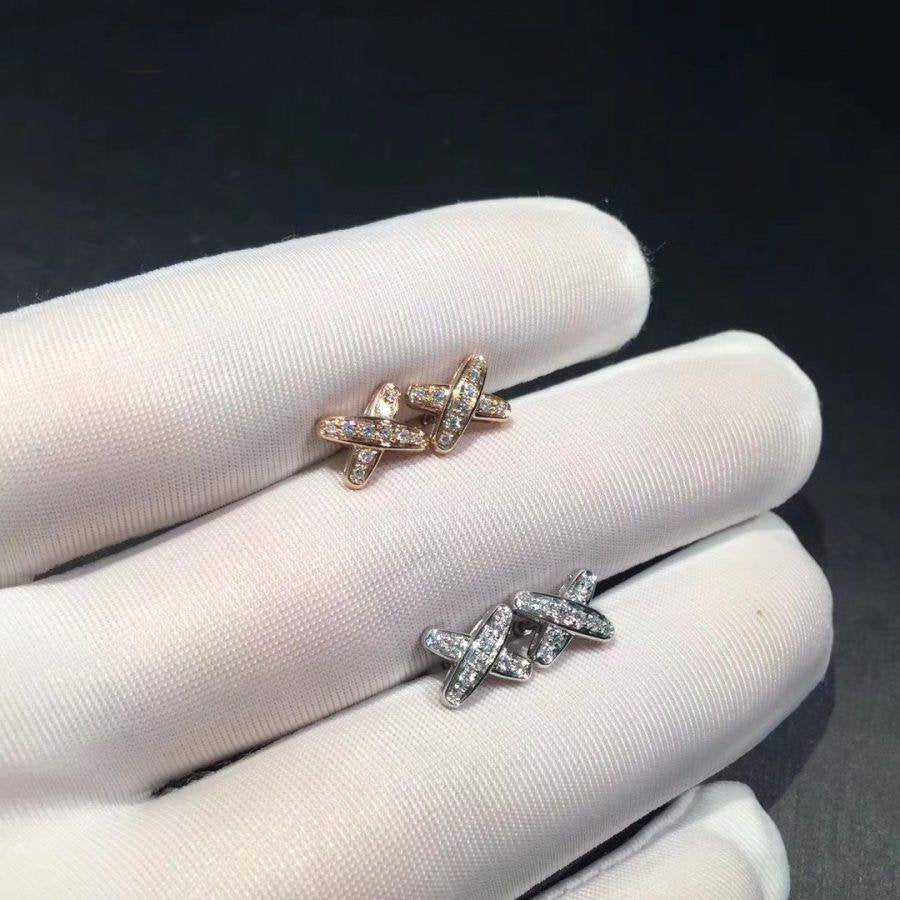 [Polaidi Jewelry]JEUX DE DIAMOND EARRINGS