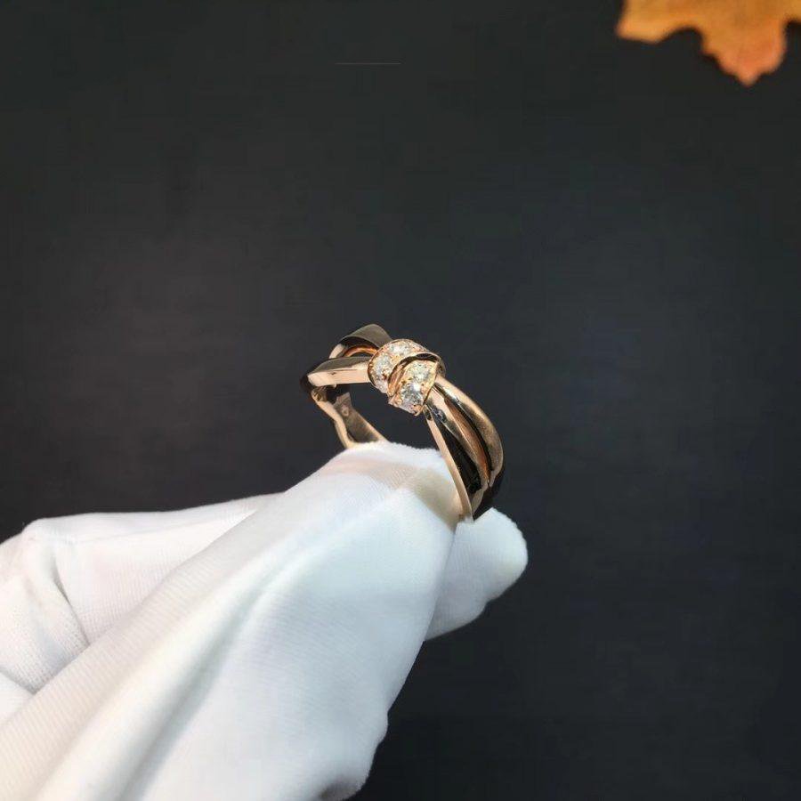 [Polaidi Jewelry]LIENS RING PINK GOLD DIAMOND