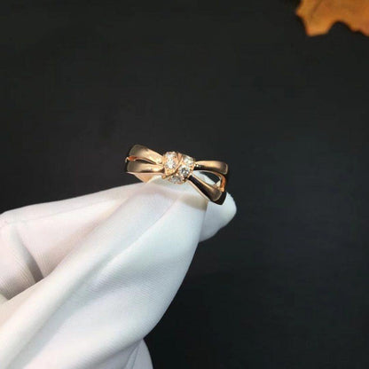 [Polaidi Jewelry]LIENS RING PINK GOLD DIAMOND