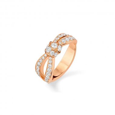 [Polaidi Jewelry]LIENS PINK GOLD DIAMOND RING