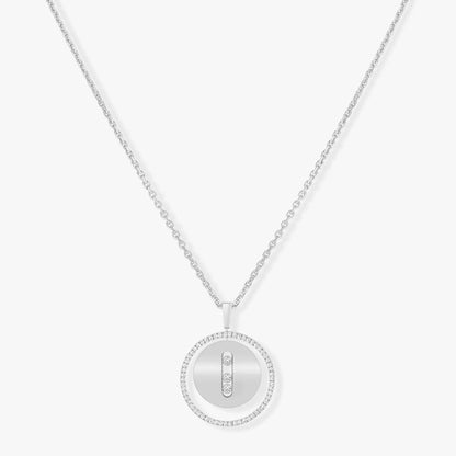 [Polaidi Schmuck]LUCKY MOVE MM HALSKEТTE AUS SILBER MIT DIAMANTEN