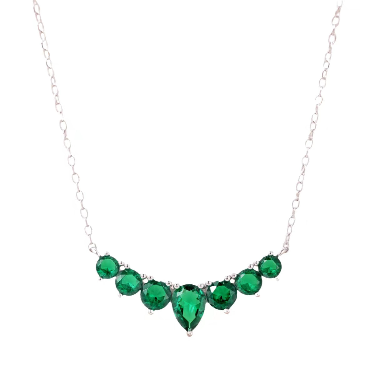 [Polaidi Jewelry]Dainty Colorful Heart Necklace