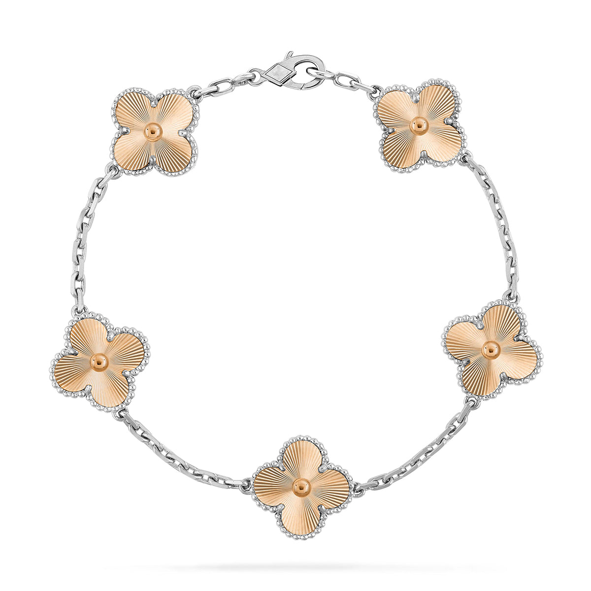 [Polaidi Jewelry] CLOVER 5 MOTIF LASER BRACELET COLLECTION