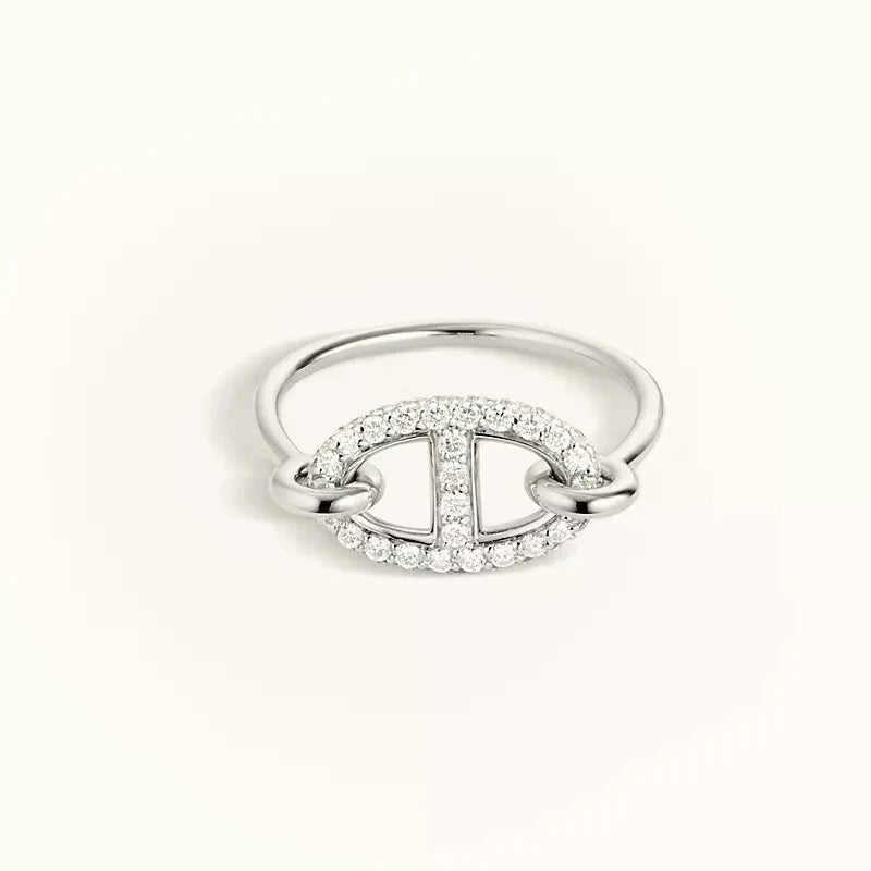 [Polaidi Jewelry]RONDE SMALL SILVER DIAMOND RING