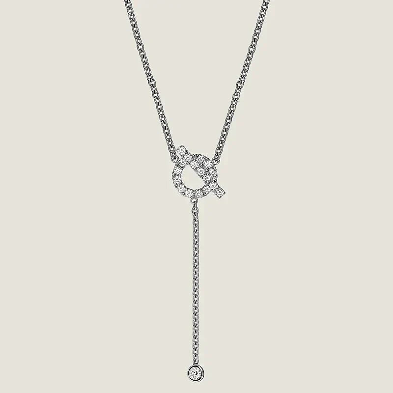 [Polaidi Jewelry]FINESSE SILVER DIAMOND NECKLACE