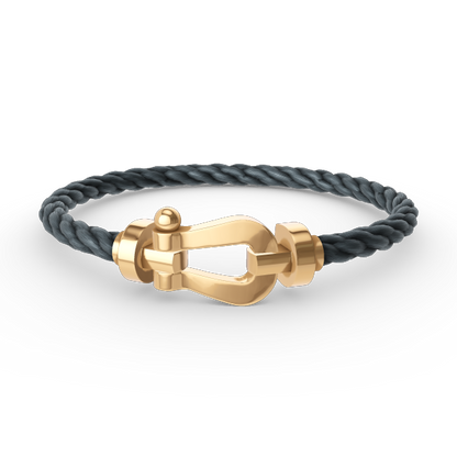 [Polaidi Jewelry]FORCE LARGE HORSESHOE NO DIAMOND BRACELET GOLD