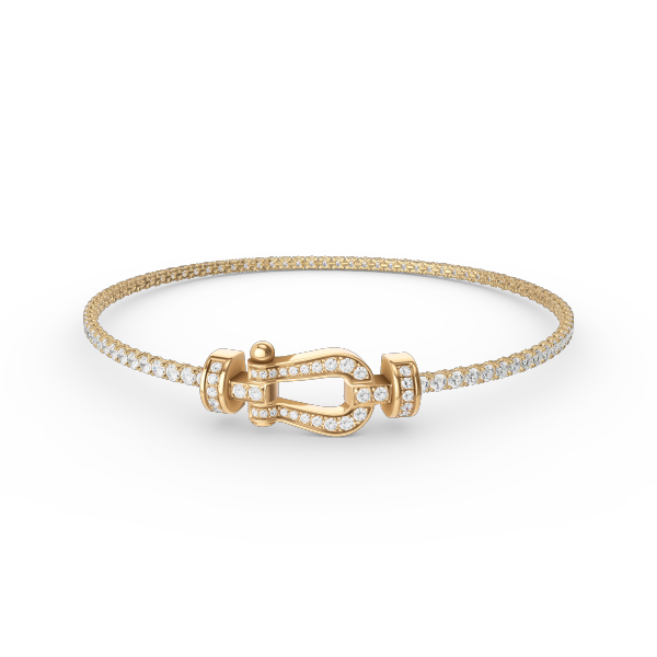 [：Polaidi Jewelry]FORCE  HORSESHOE  DIAMOND TENNIS BRACELET