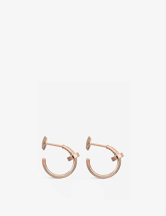 [：Polaidi Jewelry]JUSTE EARRINGS PINK GOLD