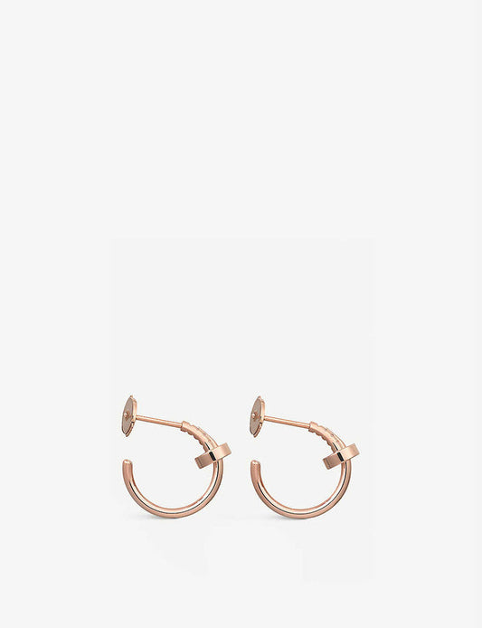 [：Polaidi Jewelry]JUSTE EARRINGS PINK GOLD