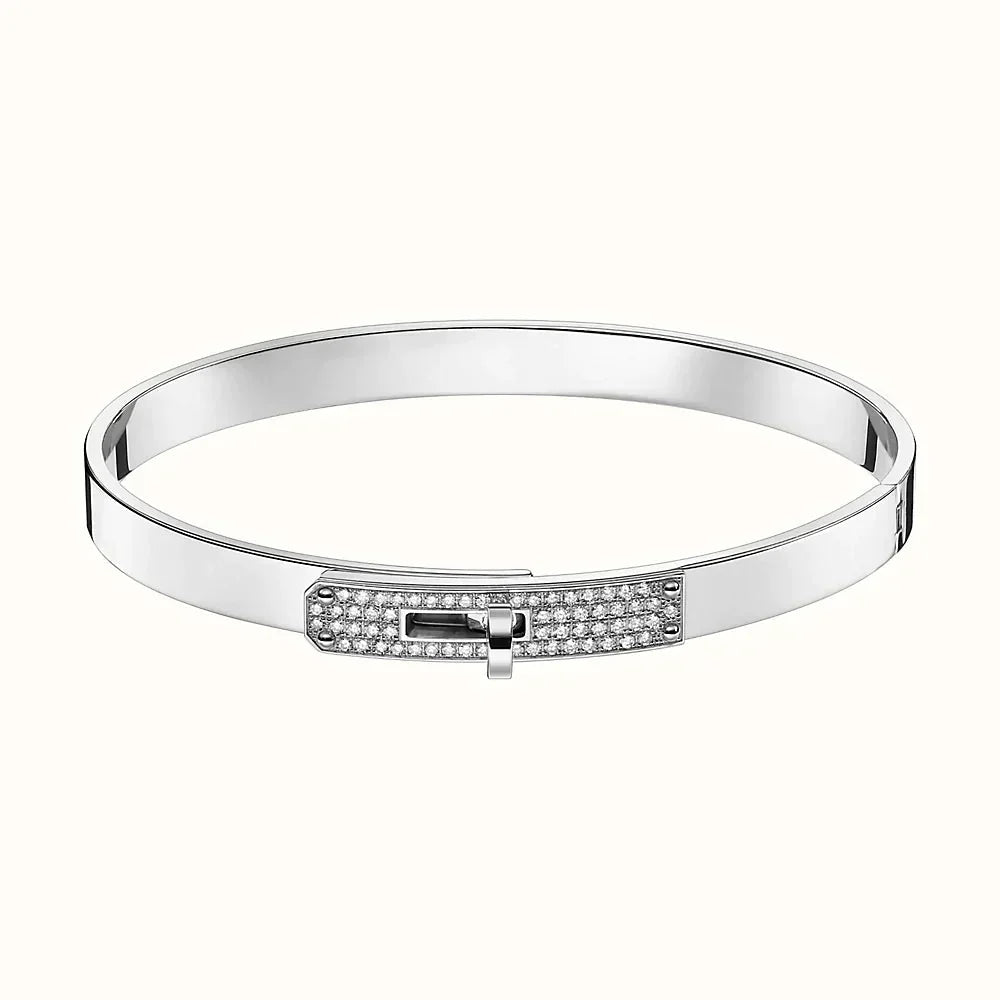 [Polaidi Jewelry]KELLY SILVER DIAMOND BRACELET